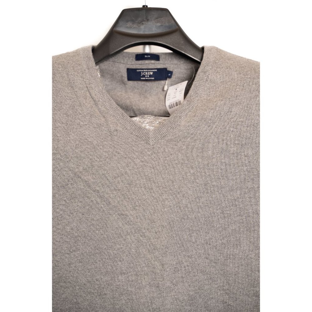 J Crew Men's Slim Fit V Neck Sweater - Picture 2 of 5
